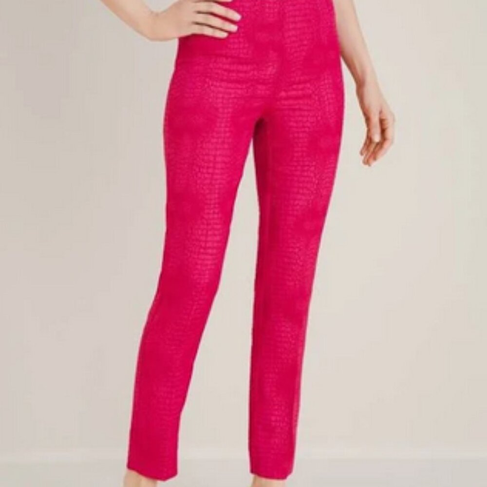 Chico's Women's Croco Easy Pant size 10
